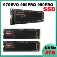 4TB SSD 990PRO Solid State Hard Drive NVMe 2TB 1TB SDD 980PRO 970EVO M.2 High Speed Gaming Internal Hard Disk for Laptop PC