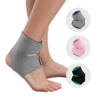 Sports Ankle Guards Composite Neoprene OK Cloth Open Compression Ankle Guards Adjustable Anti-sprain Sports Guards Ankle Brace