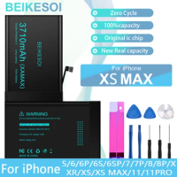 BEIKESOI Battery For iPhone XS Max High capacity battery For iPhone XSmax Mobile Phone Battery Long standby time with Tool
