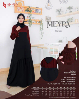 READY GAMIS DEWASA MEYRA 271  MAROON GAMIS DEWASA SEPLY