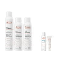 【Avene 雅漾官方直營】活泉水精選套組_300mlx1+150mlx2(化妝水/噴霧/穩膚)