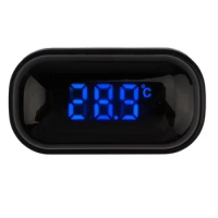 Aquarium Thermometer Digital LED Fish Tank Thermometer with Touch Screen High Precision Sensor for Glass Container Aquariums