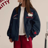 Jaket Perempuan, 2025 Musim Luruh Ketibaan Baru, YM5212, Jaket Kartun Bersulam Kanak-kanak, Untuk Ka
