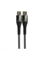สายชาร์จ Type C to Type C (1M, สีเทา) รุ่น DC244X C TO C (GY)