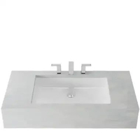 Wastafel Under Counter TOTO LW600J With TOTO TX109LJ Complete Set (Dingin Only)