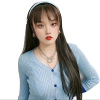 wig bando lurus wig bando curly lurus poni depan wig panjang lurus