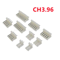 20PCS CH3.96 Pitch 3.96mm 2/3/4/5/6/7/8/9/10 Pin Straight Pins Connector Pin Header