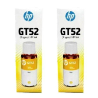 HP GT52 黃色 原廠墨水《二入組》
