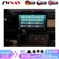 13.3" For Land Rover Defender 2020-2024 Car Radio DVD Multimedia Video Player Stereo Auto GPS Navigation Carplay WIFI Android