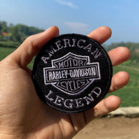 Emblem Patch Bordir American Legend - Harley Davidson Super premium