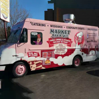Usa Standards Electric Food Truck for Sales Blender Smoothie Truck Trailer Gelato Cart Ice Cream Freezer Display Coffee Shop