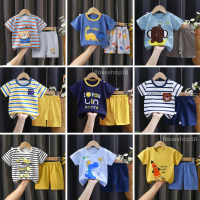 Roseshop18 Setelan Baju Bayi Lengan Pendek / Kaos Anak Laki-Laki / Perempuan Parsel
