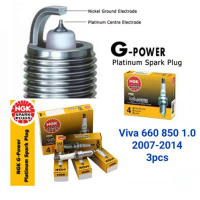 NGK7092 G-Power Platinum Spark Plug 3pcs (2005-11) Perodua Viva,Kelisa,Kancil,Myvi 1.0(BKR6EGP)GP709