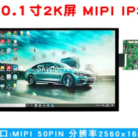 10.1 inch 2K IPS display module whole kit IPS LQ101R1SX01A HDMI resolution 2560X1600 16:10