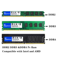 DDR3 DDR4 RAM 4GB 8GB 16GB 32GB PC Memory RAM Memoria Module Computer Desktop 2GB DDR2 1333 1600MHZ UDIMM 4GB DDR3 8GB RAM