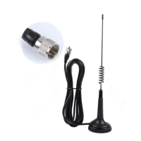 Mag-1345 26-28MHz CB Radio Antenna with 4 Meters Feeder Cable 27MHz High Gain PL259 Connector for CB-27 A-CB27 CB-40M AR-925