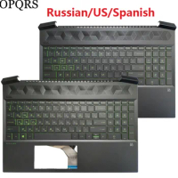 NEW Russian/US/Spanish Latin laptop keyboard for HP Pavilion Gaming 15-EC 15-ec0000 TPN-Q229 with palmrest upper cover backlight