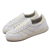 【adidas 愛迪達】休閒鞋 Handball Spezial 男鞋 女鞋 白 米白 復古 皮革 愛迪達(IE9837)