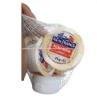 Ile De France Mini Brie 125gr Isi 5pcs France Cheese Keju Kemasan Cup Mini Tekstur Lembut Iledefranc