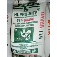 Pur Ayam 511 Voer Ayam Hi Pro Vite 511 Charoen Pokphand Paket Repack 10 Kg Khusus Cargo 20 kg