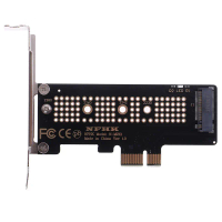 NVME PCIE M.2 NGFF SSD sang PCIe X1 Thẻ bộ điều hợp PCIe X1 đến M.2 với giá đỡ