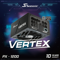 【Line7%回饋】【澄名影音展場】海韻 Seasonic VERTEX PX-1200 ATX3.0 電源供應器 白金/全模 (編號:SE-PS-VEPX1200)