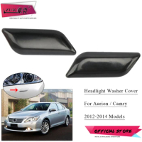ZUK For TOYOTA CAMRY AURION 2012 2013 2014 Front Headlight Headlamp Washer Nozzle Cover Cap None Painted 85045-06020 85044-06020
