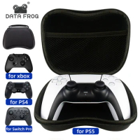 Data Frog Portable Hard Carrying Case for Xbox One/Xbox Series One S X Travel Protective Storage Bag For PS5/PS4/PS3/Switch Pro