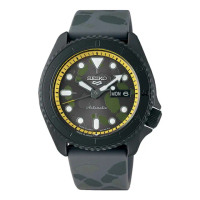 【SEIKO 精工】盾牌5系列 日本境內版 日期顯示 動力儲存 夜光 機械錶 SBSA155(一對一錶盒)