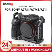 SmallRig A73 Camera Stabilizer Cage Rig for Sony A7RIII / A7M3 / for Sony a7iii W/ Shoe Mount Thread Holes Upgrade Version 2087C