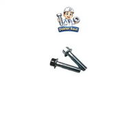 30 PCS Baut Flange Bolt M6x25 Putih Kunci 8 cvt blok mesin baut 10 6mm panjang 2.5cm M6 6x25