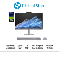 HP OmniStudio X 31.5นิ้ว All-In-One 32-c0000d Desktop PC