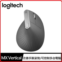 LOGITECH 羅技 MX Vertical 垂直滑鼠 黑色 910-005450
