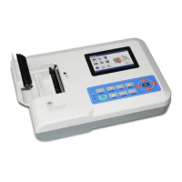 China Portable ecg machine digital mini ecg electrocardiogram machine ekg machine 12 lead ecg