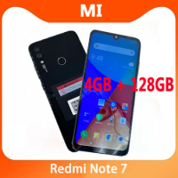 [Clearance Price]Xiaomi Redmi Note 7 Smartphone 6G 64G Snapdragon 660AIE Android Mobile Phone 48.0MP+5.0MP Rear Camera Cellphone