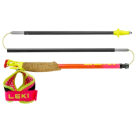 Leki Ultratrail FX.One SL Trail Running Pole 登山杖 125cm Neon Pink / Pastelloarange / Neon Yellow