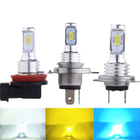 High Brightness Car LED Decoder Fog Light Yellow Light Ice Blue Motorcycle Light H4 9005 80W High Br