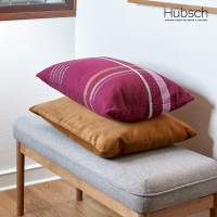 GOODSHIT. 丹麥原裝Hübsch-琥珀色絨布抱枕(含枕心)/枕頭/枕套/寢具/枕頭套