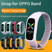 Nylon Strap for OPPO Band Replacement Bracelet Adjustable Sport Loop Watch Belt Wristband Breathable for OPPO Band Accessories