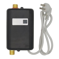 Tankless Water Heater, Mini Electric Tankless Instant Hot Water Heater, Bathroom Kitchen Washing Water Heating Machine