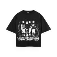 [MY Ready Stock] WRLDSTUDIOS_ Kaos y Fit Oversized T-Shirt JUST US 20s 200-210gsm