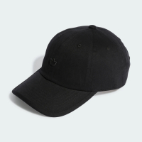 【adidas 愛迪達】ADICOLOR 棒球帽(IC3031 ORIGINALS運動帽 鴨舌帽 老帽 黑)