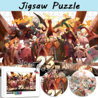 Pokemon 25Th Anniversary Puzzle Popular Japanese Anime Characters Jigsaw Puzzles Children's Educatio