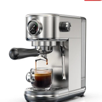 HiBREW 20Bar Semi Automatic Espresso Coffee Machine Temperature Adjustable Cold/Hot Super Slim Coffee Maker Cappuccino H10B