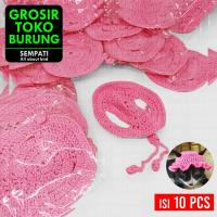 SEMPATI GROSIR Topi Kucing Rajut Sempati Isi 10 Pcs Topi Bando Baju Mainan Kucing Anjing Model Tali 