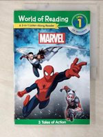 【書寶二手書T1／原文小說_E4R】World of Reading: Marvel Marvel 3-In-1 Listen-Along Reader (World of Reading Level 1): 3 Tales of Action with CD! [With Audio CD]_Marvel Book Group