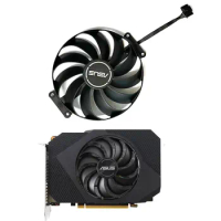 Brand new 91MM 6PIN FDC10U12D9-C DC 12V 0.45A GTX 1650 GPU fan for ASUS GeForce GTX1650 GDDR6 4GB PHOENIX OC graphics card