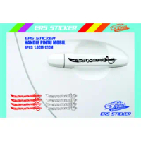 STIKER STICKER MOBIL HANDLE GAGANG BISMILLAH PEDANG MOBIL 4PCS CUTTING STIKER