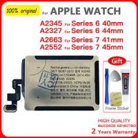 Genuine New Battery A2345 A2327 A2663 A2552 Battery For iWatch Series 6 7 S6 40/44mm S7 41/45mm Apple Smart Watch Batteria+Tools