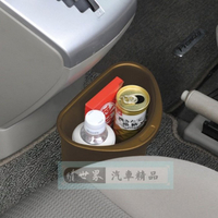 權世界@汽車用品 日本 SEIWA 車用 半圓型 低重心 防傾倒 垃圾桶 飲料置物桶 棕色 W854